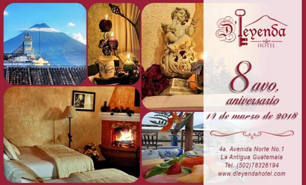 D'Leyenda Hotel Antigua Zewnętrze zdjęcie